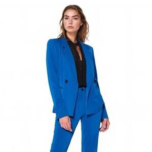 Pleione Women's Double Breast Blazer Jacket